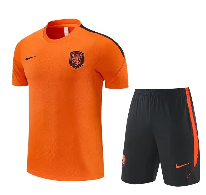 AAA Quality Netherlands 26/27 Orange Training Kit Jerseys